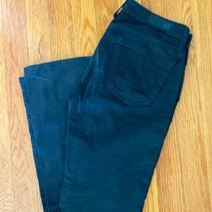 Wide leg AG black pants